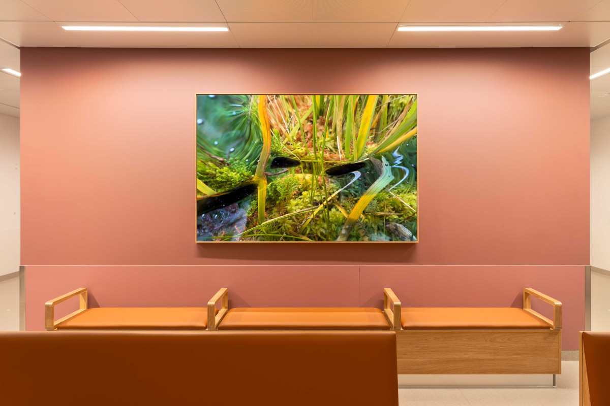 4.th floor waiting room. Art photo Sjå gjennom #01, 120x180 cm, Chromalux.
Documentation by Jon Gorospe